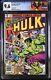 Incredible Hulk #255 Cgc 9.6 White Pages Hulk Vs Thor? Iconic Newsstand Edition
