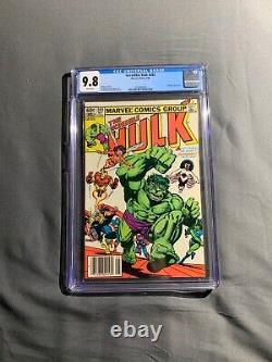 Incredible Hulk #283 CGC 9.8 White Pages Avengers app