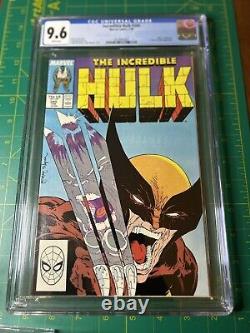 Incredible Hulk 340 CGC 9.6 WHITE PAGES