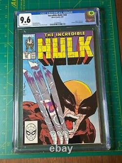 Incredible Hulk 340 CGC 9.6 WHITE PAGES