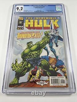 Incredible Hulk #449 1st Appearance Of The Thunderbolts White Pages Cgc 9.2