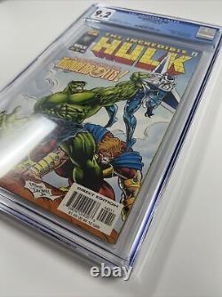 Incredible Hulk #449 1st Appearance Of The Thunderbolts White Pages Cgc 9.2