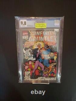 Infinity Gauntlet #6 (Marvel 1991) CGC 9.8 White Pages Ron Lim & George Perez