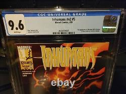 Inhumans #5 CGC 9.6 White Pages! First Yolena! MCU Thunderbolts