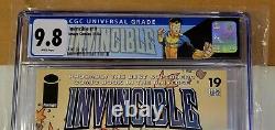Invincible #19 Cgc 9.8 White Pages 1st Battle Beast, Magnattack, Magmaniac