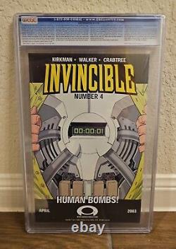 Invincible 3 CGC 9.8 1st Damian Blood White Pages