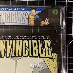 Invincible #4 (2003) CGC 9.8 White Pages Robert Kirkman Story Image Comics