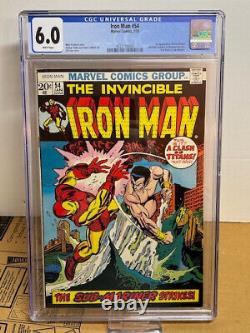 Iron Man #54 CGC 6.0, White Pages, 1st Appearance Moondragon (1973)