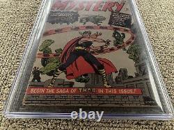 Journey Into Mystery #83 CGC 4.0 1962 Off-White to White Pages First Thor