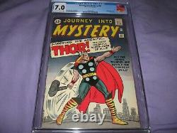 Journey Into Mystery #89 CGC 7.0 OWithWhite Pages Classic Cover Early Thor Key