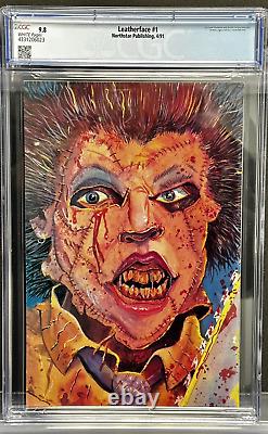 LEATHERFACE #1 CGC 9.8 WHITE Pages HIGHEST GRADED 1991 Texas Chainsaw Massacre