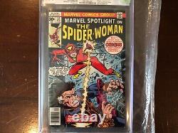 MARVEL SPOTLIGHT #12 Marvel Comics 1977 CGC 9.4 White Pages 1st App Spider-Woman