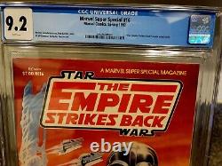 MARVEL SUPER SPECIAL #16 CGC 9.2 WHITE Pages Empire Strikes Back Comic