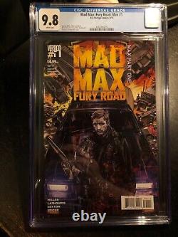 Mad Max Fury Road set of 3, CGC 9.8 White Pages, first Furiosa and Immortan Joe