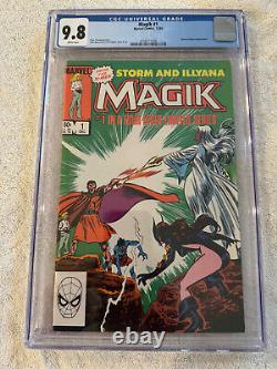 Magik #1 CGC 9.8 White Pages Marvel Comics 1983