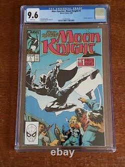 Marc Spector Moon Knight 1 CGC 9.6 NM Marvel White Pages