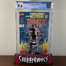 Marvel Comics Presents 72 CGC 9.6 NM+ White Pages Wolverine Weapon X