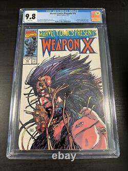 Marvel Comics Presents 78 (Marvel 1991) Weapon X CGC 9.8 White Pages