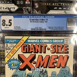 Marvel GIANT SIZE X-MEN #1 CGC 8.5 Bronze Age KEY 1975 Comic Book WHITE PAGES