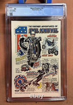 Marvel Premiere #28 CGC 9.8 White Pages 1976 Marvel Comics Legion of Monsters