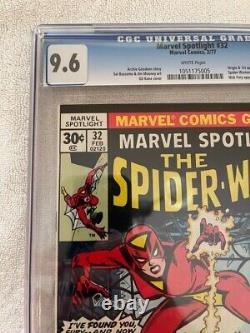 Marvel Spotlight #32 CGC 9.6 White Pages -1st Spider-Woman (Jessica Drew)