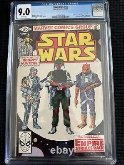 Marvel Star Wars 42 12/80 FANTAST CGC 9.6 White Pages
