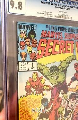 Marvel Super Heroes Secret Wars #1 CGC 9.8 White Pages 1984