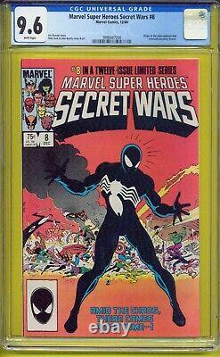 Marvel Super Heroes Secret Wars #8 1984 Cgc 9.6 Near Mint+ White Pages ID G-958