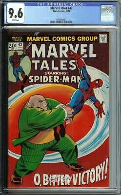 Marvel Tales #43 Cgc 9.6 White Pages // Marvel Comics 1973