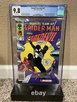 Marvel Team-Up #141 CGC 9.8 NEWSSTAND 1st Black Suit WHITE Pages Key Issue