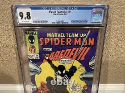 Marvel Team-Up #141 CGC 9.8 NEWSSTAND 1st Black Suit WHITE Pages Key Issue