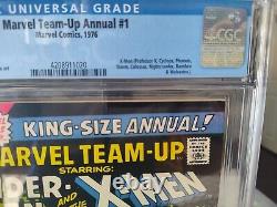 Marvel Team Up Annual #1 CGC 7.5 White Pages Marvel 1976 Comic Book