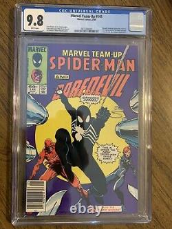Marvel Team-up #141 Cgc 9.8 White Pages 1st Black Suit Newsstand Marvel 1984 252