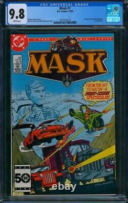Mask #1 (1985)? CGC 9.8 White Pages? 1st Issue! DC Comic 1985
