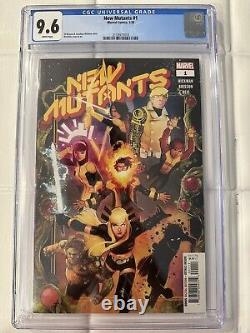 NEW MUTANTS #1 Newsstand (Marvel Comics, 1/2020) CGC Graded 9.6 White Pages