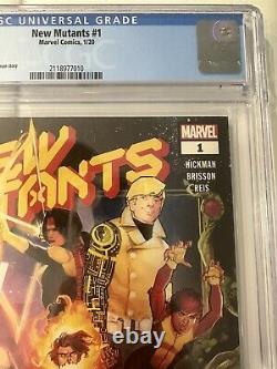 NEW MUTANTS #1 Newsstand (Marvel Comics, 1/2020) CGC Graded 9.6 White Pages