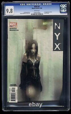 NYX #3 CGC NM/M 9.8 White Pages 1st X-23