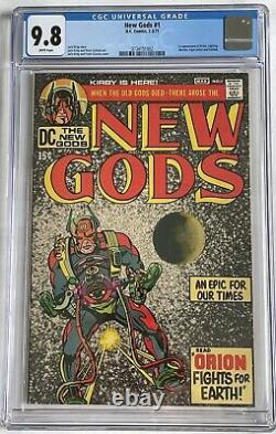 New Gods #1 CGC 9.8 White Pages 1st Orion Only 53 in 9.8 on CGC Census