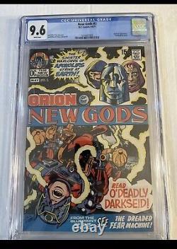 New Gods #2 CGC 9.6 DC Comic 1971 Darkseid White Pages Jack Kirby Art