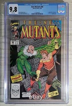 New Mutants #86 CGC 9.8 White Pages Vulture & Nitro Appearance