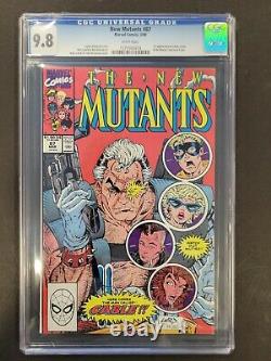 New Mutants #87 Cgc 9.8 1st Cable! White Pages 1990 Marvel Comics