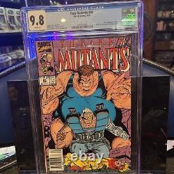 New Mutants #88 CGC 9.8! Newsstand White Pages 1990 2nd Cable, Todd McFarlane