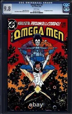 Omega Men #3 (1983) Key 1st Appearance Lobo CGC 9.8 White Pages AW107