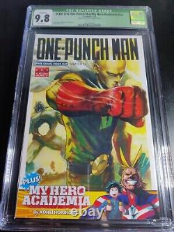 One Punch Man CGC 9.8 White Pages FCBD First Appearance green label