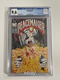 Peacemaker # 1 1988 CGC 9.6 NM+ Peacemaker HBO MAX! White Pages