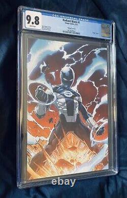Radiant Black #1 CGC 9.8 White Pages Variant Virgin Cover E Finch Image Comics