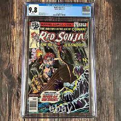 Red Sonja #14 CGC 9.8 White Pages, Cover by Frank Brunner