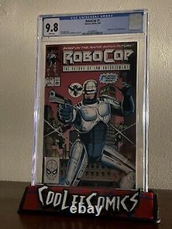 Robocop #1 CGC 9.8 White Pages (1990)