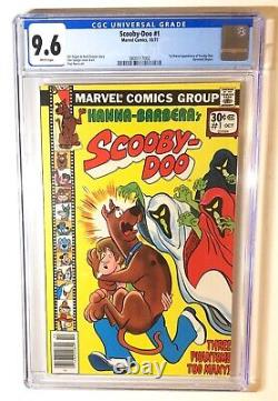 SCOOBY-DOO #1 1st Marvel Comics appearance 1977 CGC 9.6 NM+ white pages