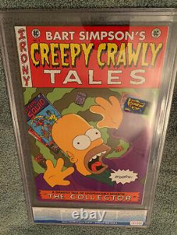 SIMPSONS COMICS #1 CGC 9.8 1993 Bongo, 1st Simpsons in comics. White Pages